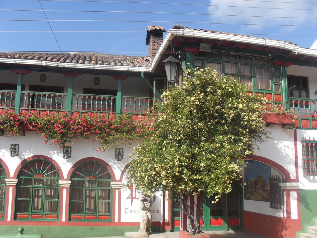 Hotel Porton De Oceta Monguí Exterior photo
