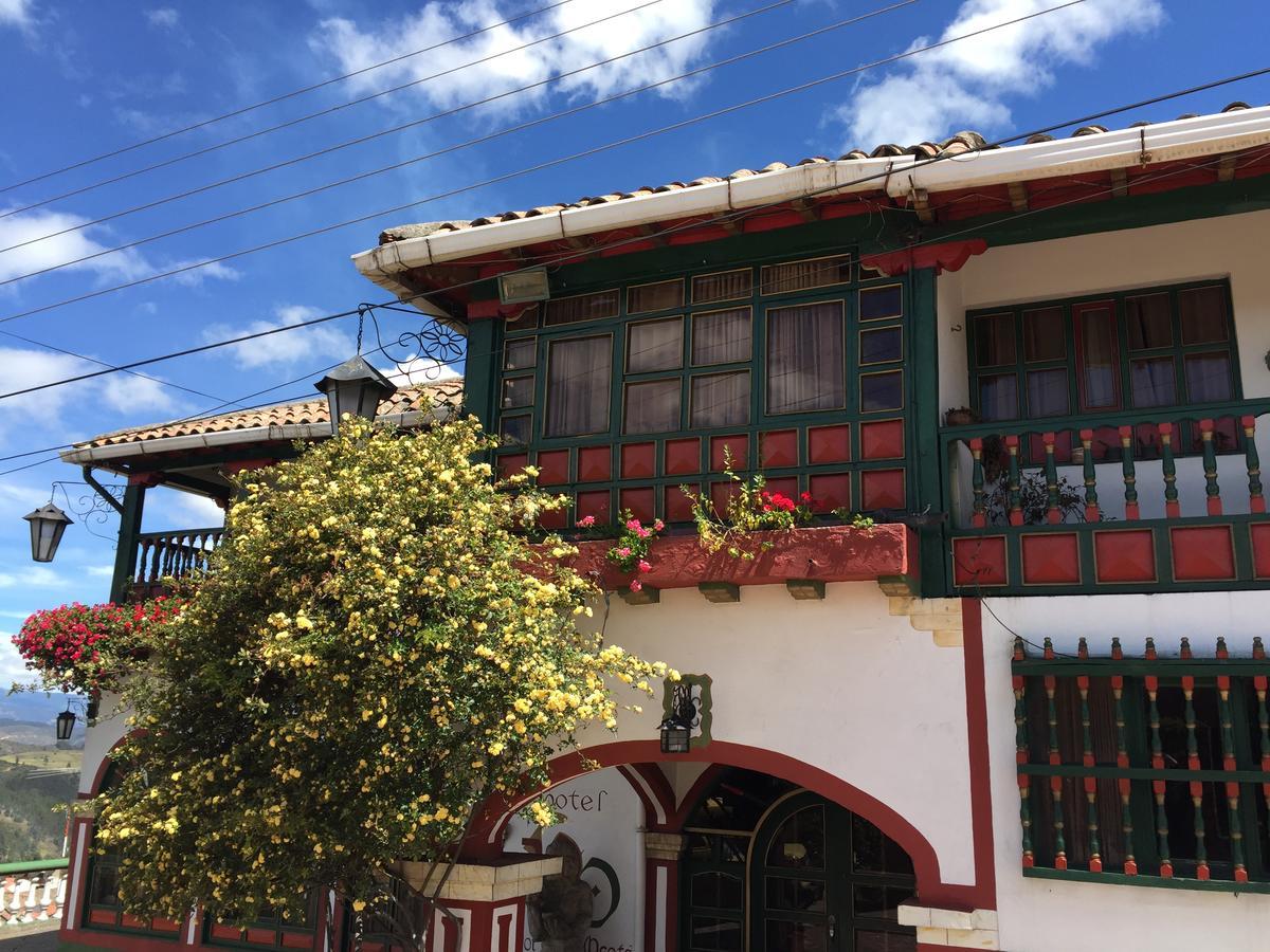 Hotel Porton De Oceta Monguí Exterior photo